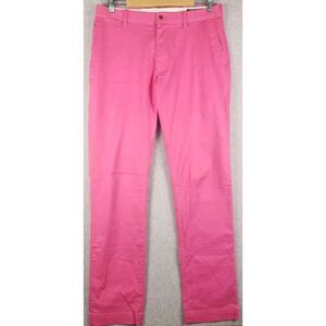 Polo‎ Golf Ralph Lauren Mens Cotton Twill Stretch Pants 32x34 (Fits 34x33) Pink